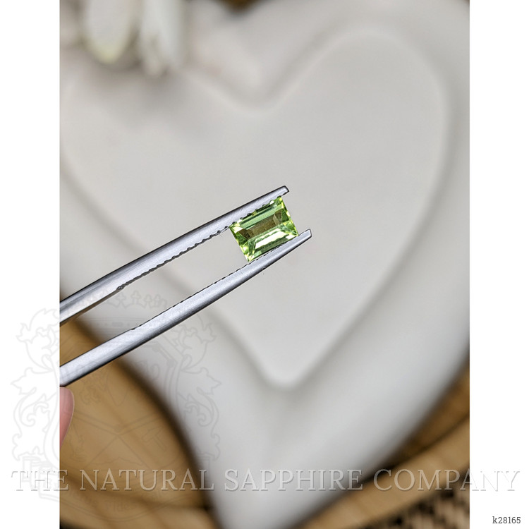0.61 Ct. Yellowish Green Peridot from Pakistan