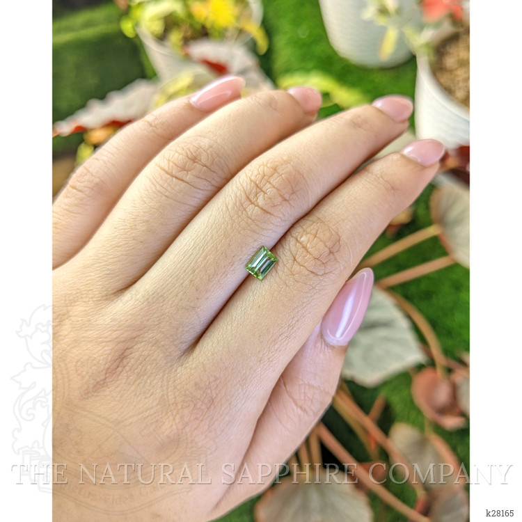 0.61 Ct. Yellowish Green Peridot from Pakistan