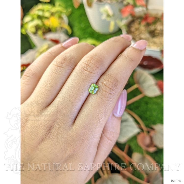 0.67 Ct. Yellowish Green Peridot from Pakistan