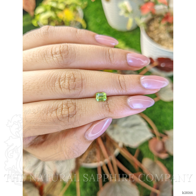 0.67 Ct. Yellowish Green Peridot from Pakistan