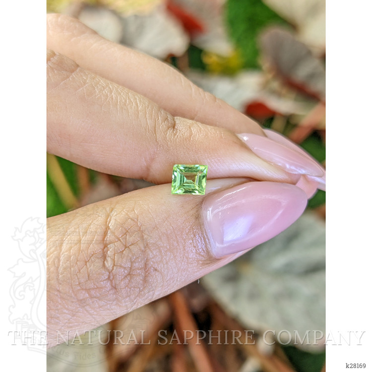 0.56 Ct. Green (Lime Green) Peridot from Pakistan