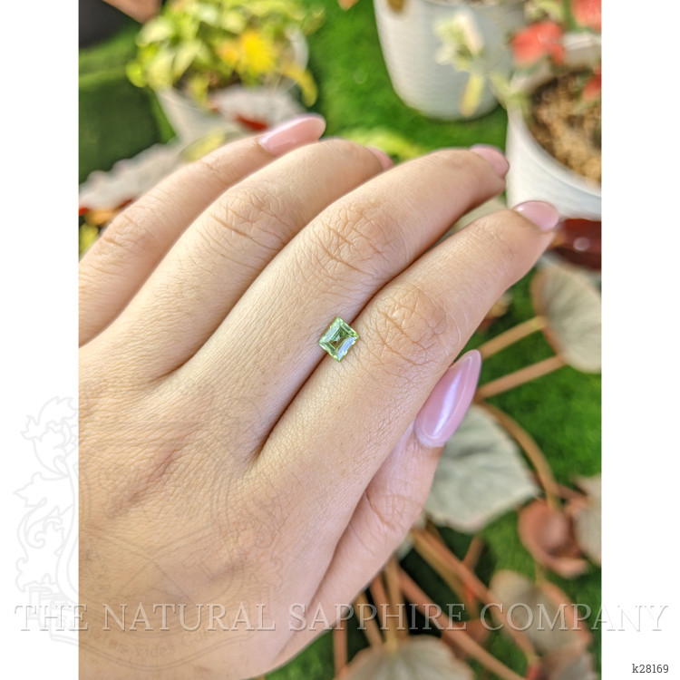 0.56 Ct. Green (Lime Green) Peridot from Pakistan