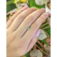 0.65 Ct. Green (Lime Green) Peridot from Pakistan Life Style