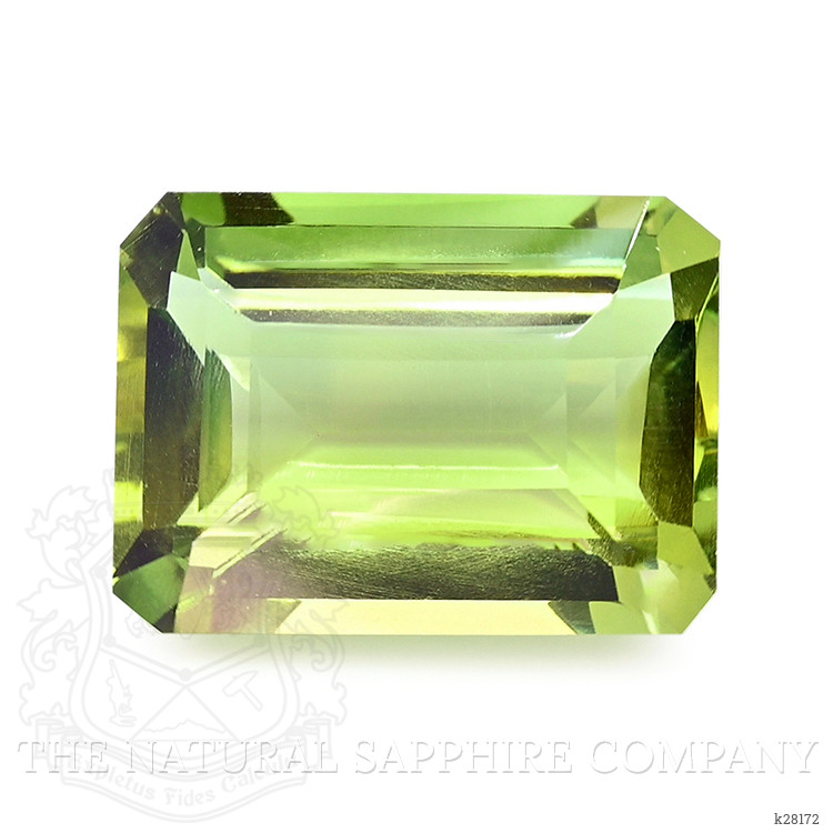 16.57 Ct. Yellowish Green Prasiolite from Brazil