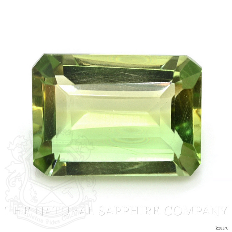 10.17 Ct. Yellowish Green Prasiolite from Brazil