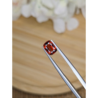1.52 Ct. Orangish Red Garnet from Ceylon (Sri Lanka) Life Style