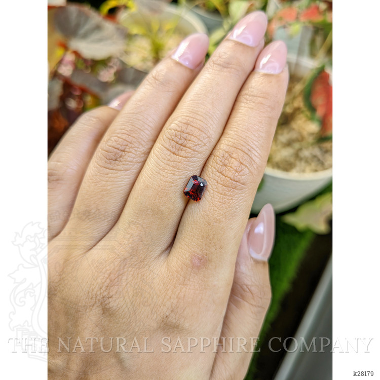 1.61 Ct. Red Garnet from Ceylon (Sri Lanka)