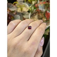 1.14 Ct. Red Garnet from Ceylon (Sri Lanka) Life Style