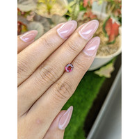 1.13 Ct. Purplish Pink Rhodolite Garnet from Ceylon (Sri Lanka) Life Style
