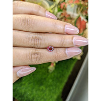 1.13 Ct. Purplish Pink Rhodolite Garnet from Ceylon (Sri Lanka) Life Style