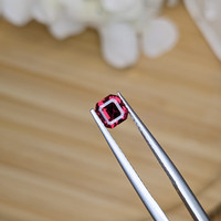1.13 Ct. Purplish Red Rhodolite Garnet from Ceylon (Sri Lanka) Life Style