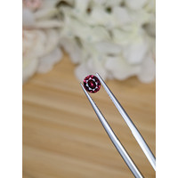 0.68 Ct. Purplish Pink Rhodolite Garnet from Ceylon (Sri Lanka) Life Style