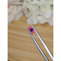 0.75 Ct. Purplish Pink Rhodolite Garnet from Ceylon (Sri Lanka) Life Style
