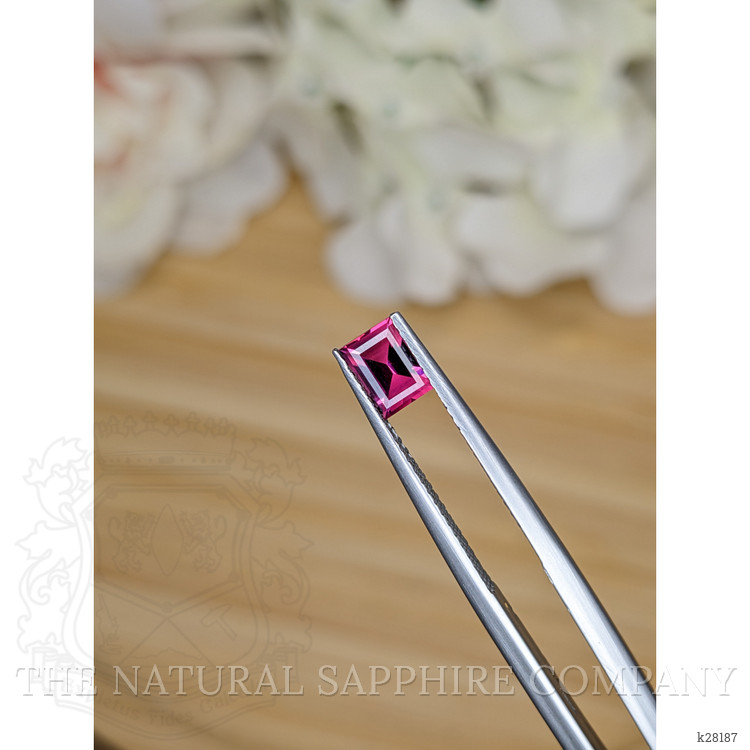 0.75 Ct. Purplish Pink Rhodolite Garnet from Ceylon (Sri Lanka)