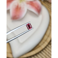 0.77 Ct. Purplish Pink Rhodolite Garnet from Ceylon (Sri Lanka) Life Style