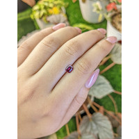 0.69 Ct. Purplish Pink Rhodolite Garnet from Ceylon (Sri Lanka) Life Style