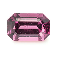 0.51 Ct.Tw. Emerald Cut Rhodolite Garnet