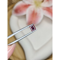 0.76 Ct. Purplish Pink Rhodolite Garnet from Ceylon (Sri Lanka) Life Style