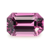 0.48 Ct.Tw. Emerald Cut Rhodolite Garnet