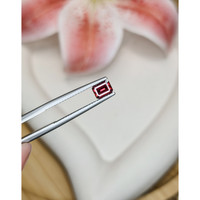 0.72 Ct. Pinkish Red Garnet from Ceylon (Sri Lanka) Life Style
