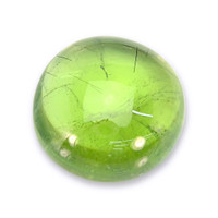 9.12 Ct. Green (Lime Green) Cabochon Peridot from Pakistan Video