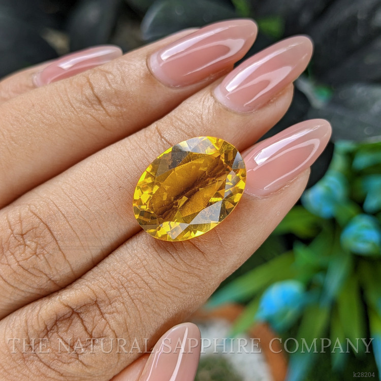 10.12 Ct. Yellow Quartz