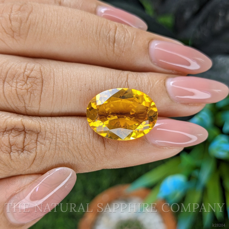 10.12 Ct. Yellow Quartz
