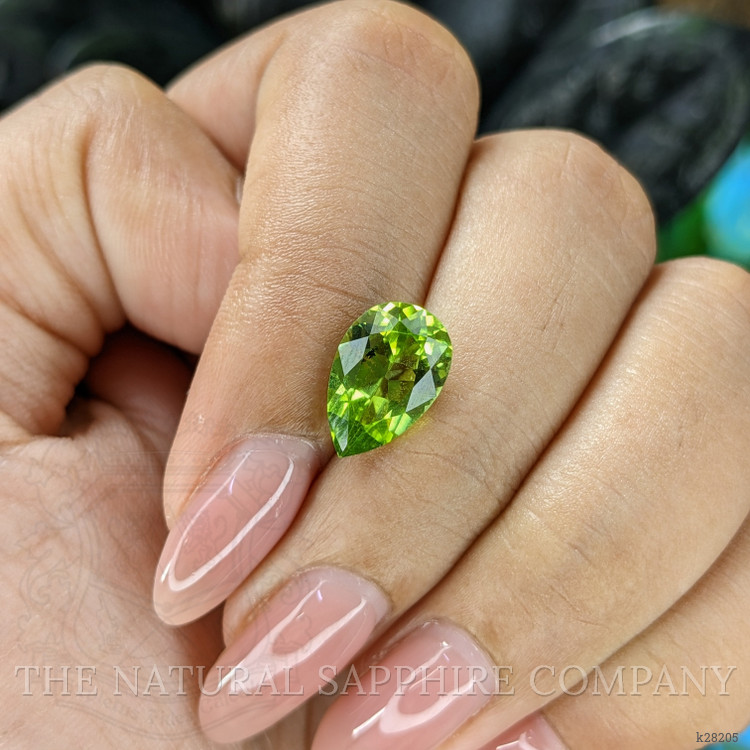 2.92 Ct. Green (Lime Green) Peridot