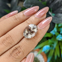 8.30 Ct. Brown Smokey Quartz from South Africa Life Style