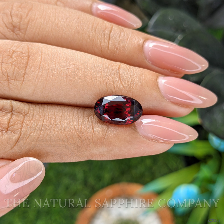 4.66 Ct. Red Garnet from South Africa