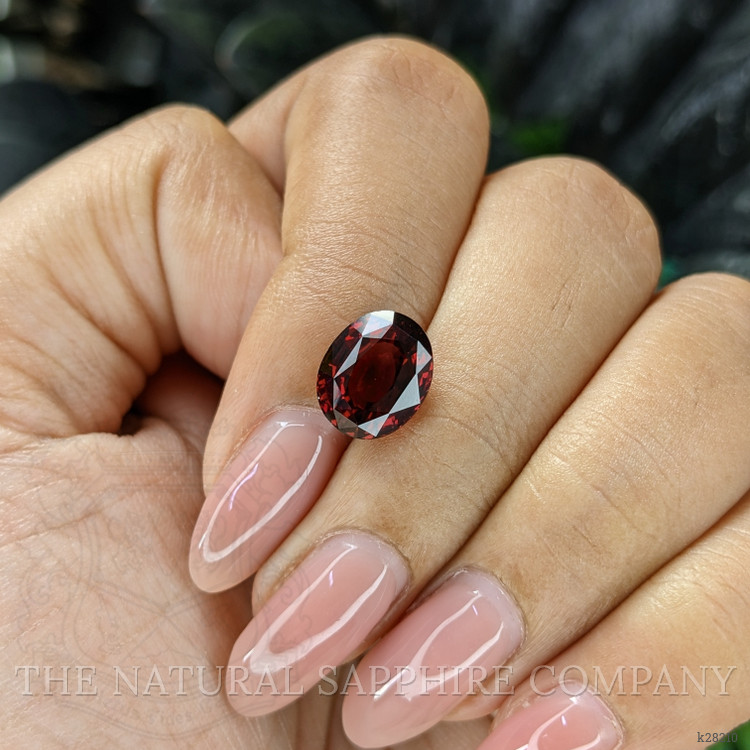 4.17 Ct. Red Garnet from South Africa