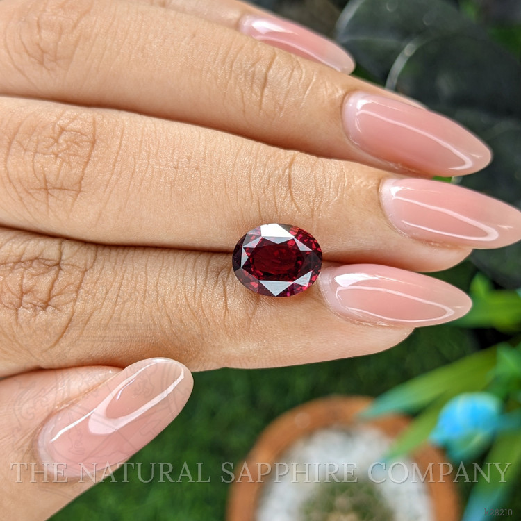 4.17 Ct. Red Garnet from South Africa