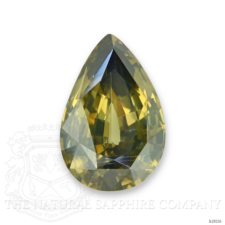 5.26 Ct. Yellowish Green Zircon from Ceylon (Sri Lanka)
