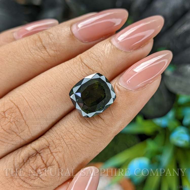 8.30 Ct. Green Zircon from Ceylon (Sri Lanka)