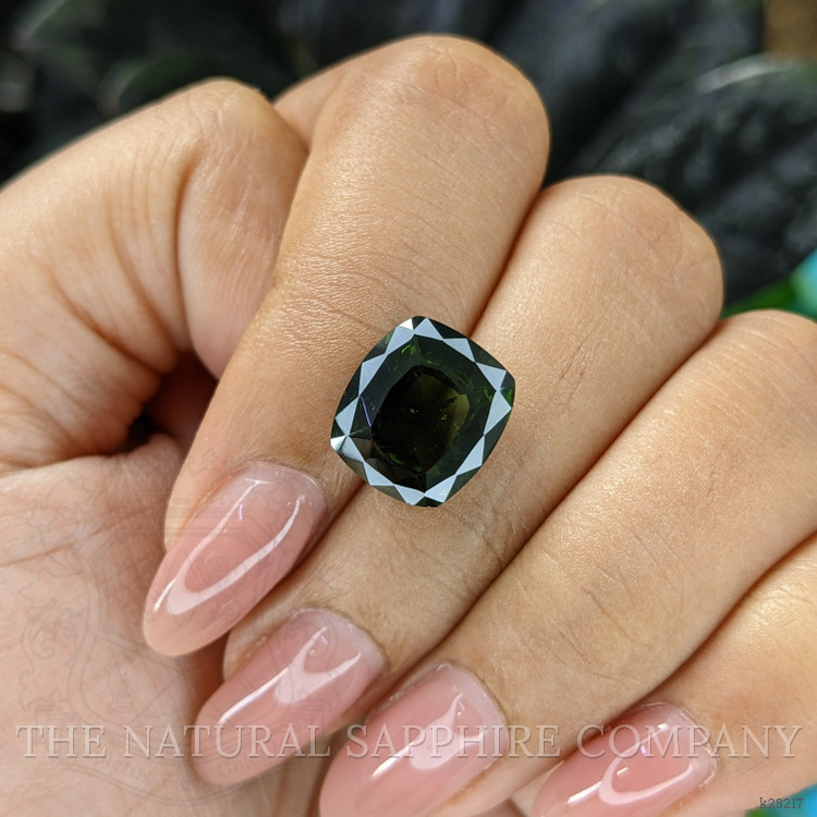8.30 Ct. Green Zircon from Ceylon (Sri Lanka)