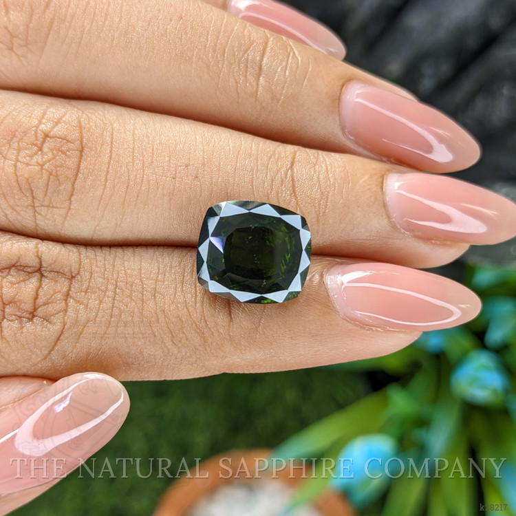 8.30 Ct. Green Zircon from Ceylon (Sri Lanka)