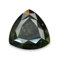 9.67 Ct. Yellowish Green Zircon from Ceylon (Sri Lanka) Video