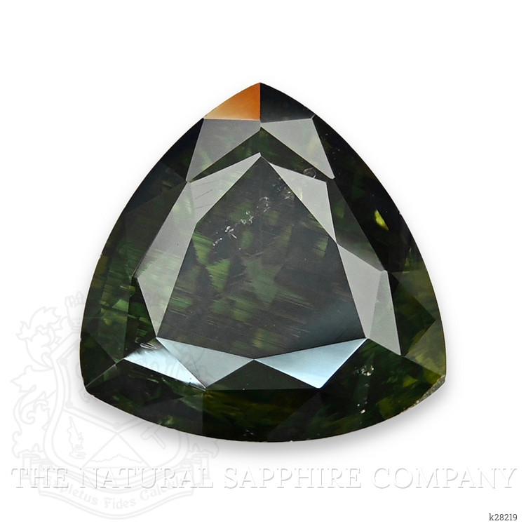 9.67 Ct. Yellowish Green Zircon from Ceylon (Sri Lanka)