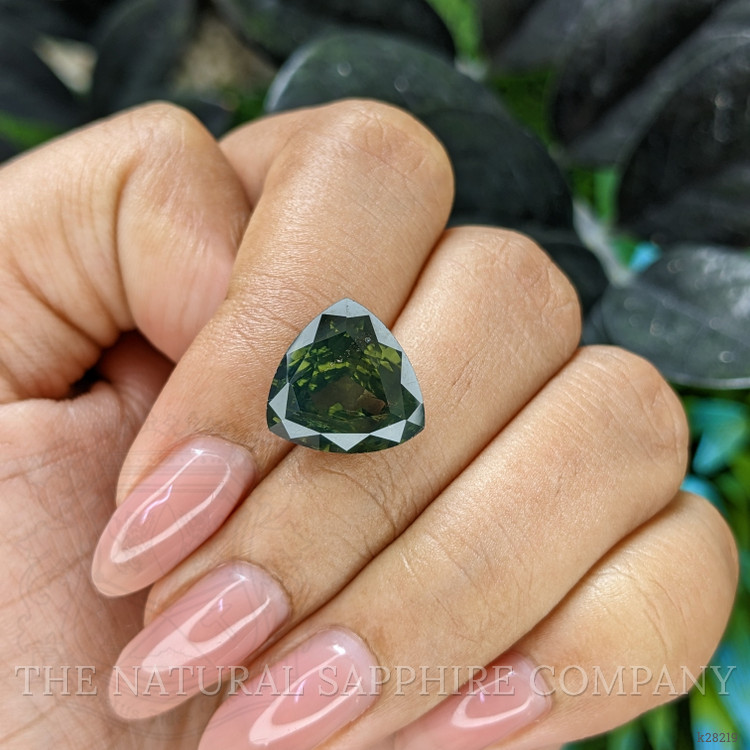 9.67 Ct. Yellowish Green Zircon from Ceylon (Sri Lanka)