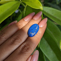 9.45 Ct. Lapis from Afghanistan Life Style
