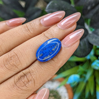 9.45 Ct. Lapis from Afghanistan Life Style