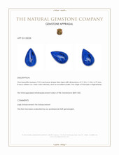 7.03 Ct. Lapis from Afghanistan Appraisal