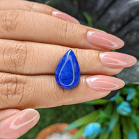 7.03 Ct. Lapis from Afghanistan Life Style