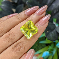 13.96 Ct. Yellow Quartz Life Style