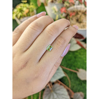 0.75 Ct. Green (Lime Green) Peridot from Pakistan Life Style
