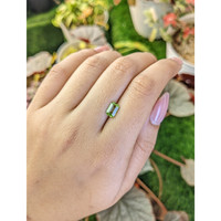 1.03 Ct. Green (Lime Green) Peridot from Pakistan Life Style