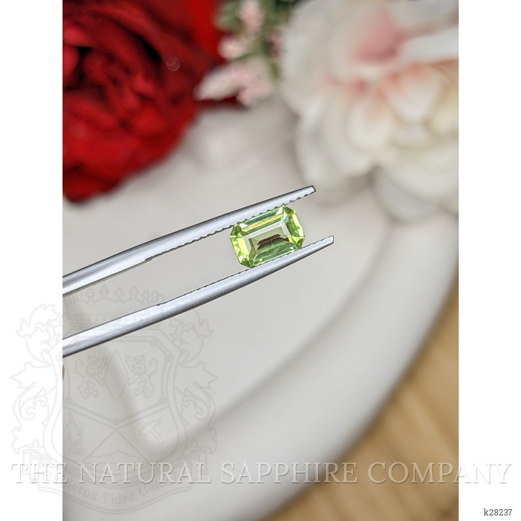 1.03 Ct. Green (Lime Green) Peridot from Pakistan