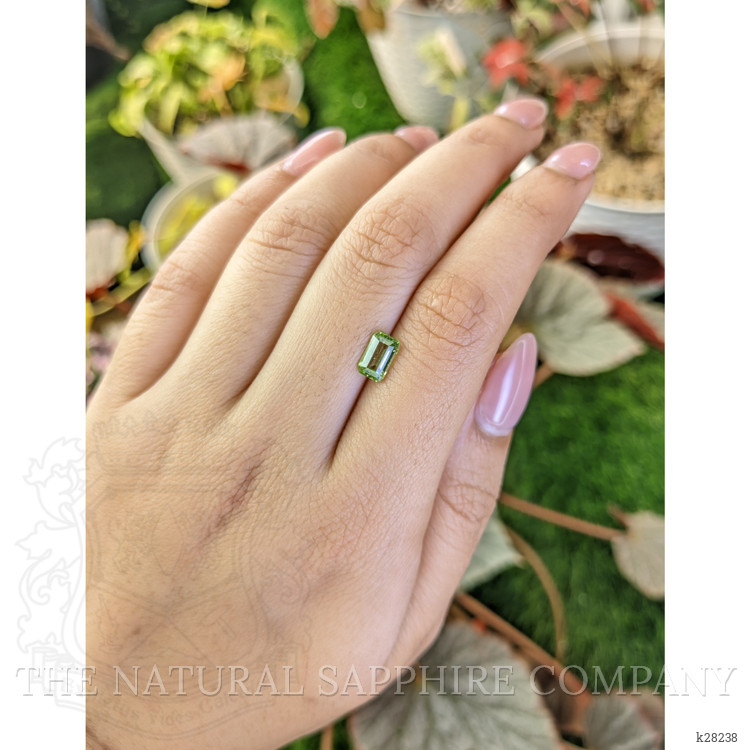 1.04 Ct. Green (Lime Green) Peridot from Pakistan