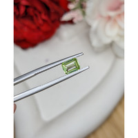 0.71 Ct. Green (Lime Green) Peridot from Pakistan Life Style