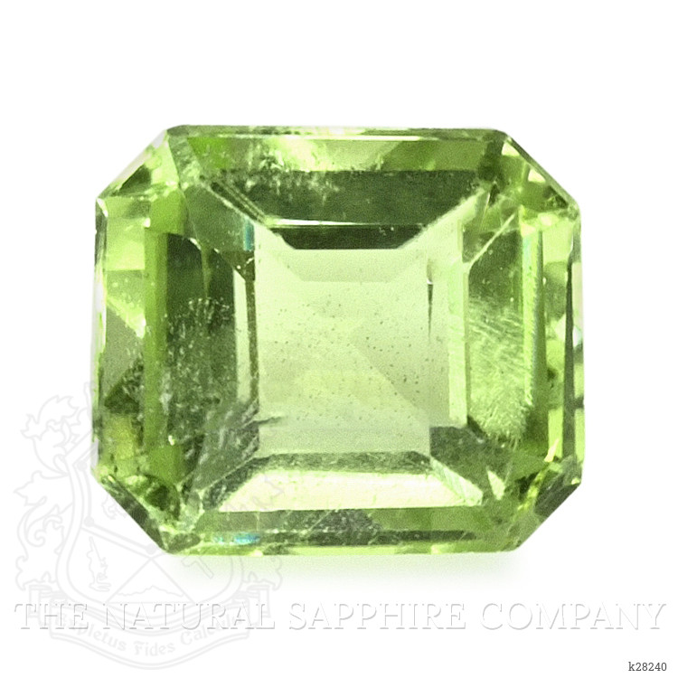 0.76 Ct. Green (Lime Green) Peridot from Pakistan